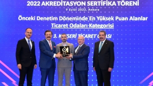 KTO AKREDİTASYON DENETİMİNDE TÜM TİCARET ODALARI ARASINDA 3’NCÜ OLDU