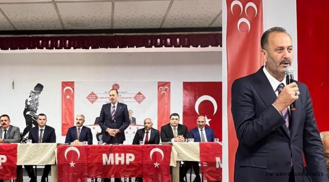 MHP'li Osmanağaoğlu: Bu yürüyüşü tamamlamaya kararlıyız... Hiçbir tereddüdümüz yoktur