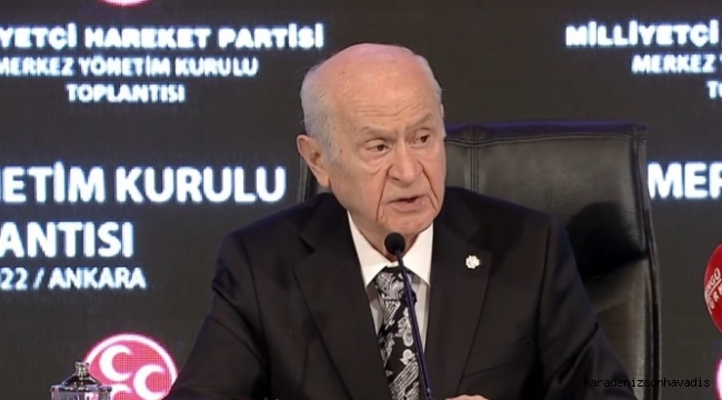 MHP Lideri Devlet Bahçeli: Zillet İttifakı, fikri ve fiili olarak dağılmıştır...