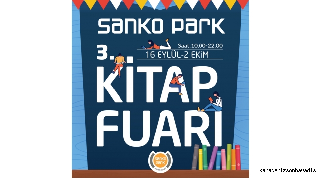 SANKO PARK ALIŞVERİŞ MERKEZİ 3’ÜNCÜ KİTAP FUARI BAŞLIYOR