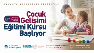 SGM’de sertifikalı ‘Çocuk Gelişimi Eğitim’leri başlıyor