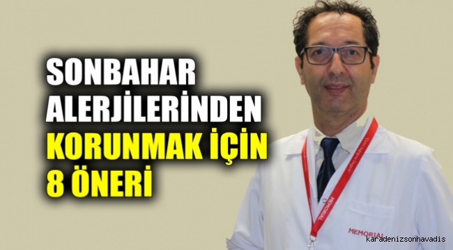 Sonbahar Alerjilerinden Korunmak için 8 Öneri