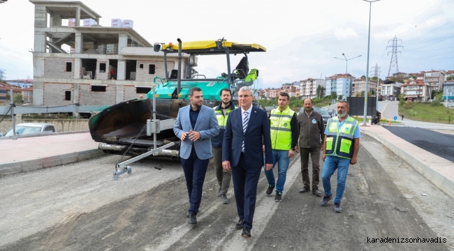 Büyükşehir şehre yakışır bir cadde daha inşa etti: “3 ilçemize güçlü bir bağlantı olacak”