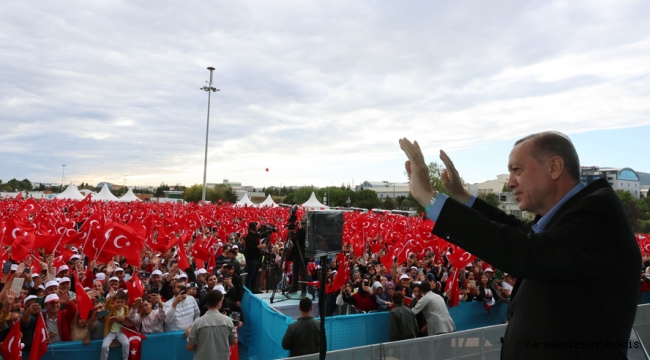 Cumhurbaşkanı Erdoğan, Metro Hattı Açılış Töreni'nde konuştu