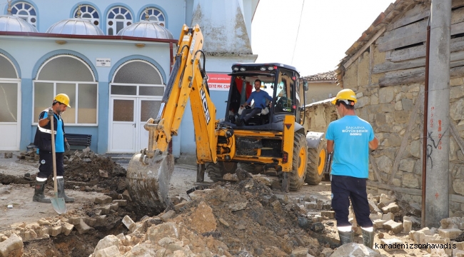 Doğantepe ve Halidiye Mahalleleri Büyükşehir ile güçlü altyapıya kavuşuyor