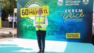 Erenler’e 60 milyon TL’lik dev yatırım: “Geleceği düşünüp bugünden çalışıyoruz” 