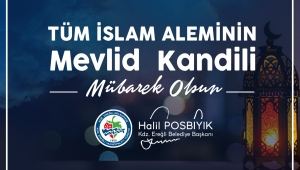 KDZ EREĞLİ BAŞKANI HALİL POSBIYIK, MEVLİD KANDİLİNİ KUTLADI