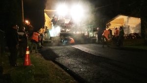 Sakarya Büyükşehir gündüz gece sahada çalışıyor