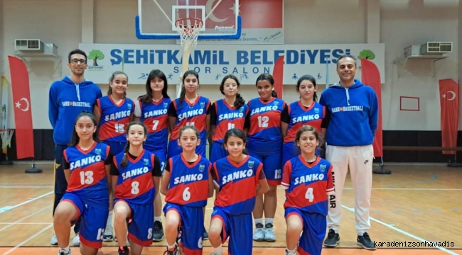 Sanko Okulları Yıldız Kız Basketbol Takımı İl Birincisi Oldu