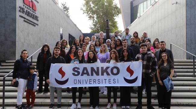 SANKO ÜNİVERSİTESİ YENİ ÖĞRENCİLERİNE GAZİANTEP’İ TANITTI