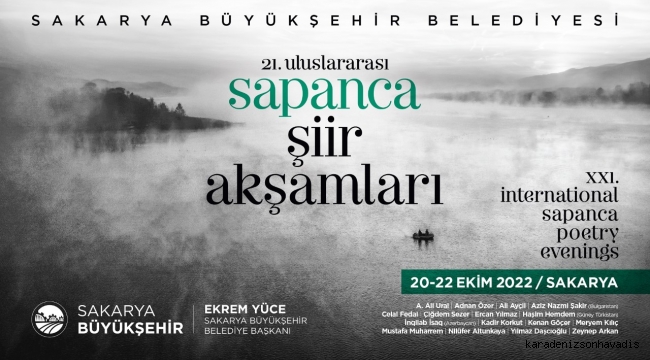 Şiirin ruhu Sakarya’da canlanacak: Büyükşehir dünya şairlerini ağırlayacak