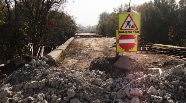 Büyükşehir çalışıyor, Mollaköy Köprüsü yeniden yükseliyor