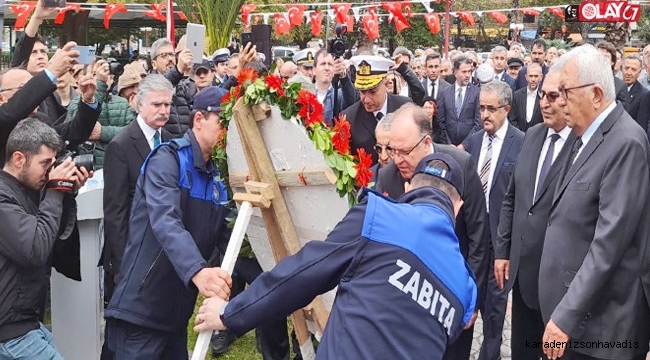 Ereğli’de anma töreni gerçekleştirildi