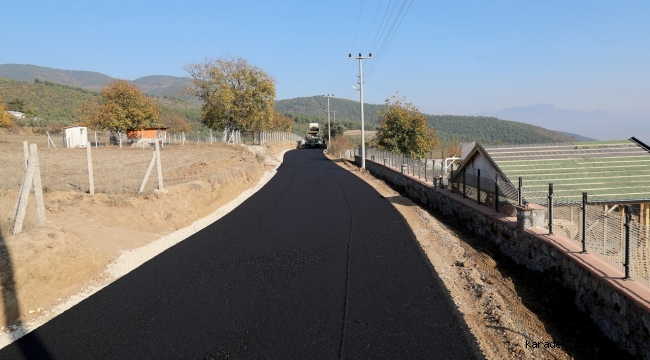 Sakarya Büyükşehir asfalt mesaisinde