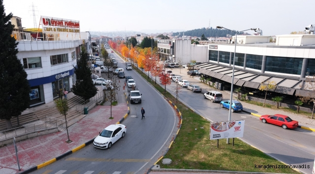 Sakarya Büyükşehir’in dokunduğu yollarda sonbahar esintisi