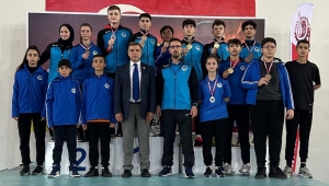 Sakarya karate sporcuları madalyaları topladı