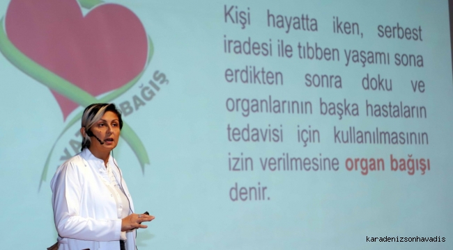 SANKO OKULLARI’NDA ORGAN BAĞIŞI BİLGİLENDİRME TOPLANTISI