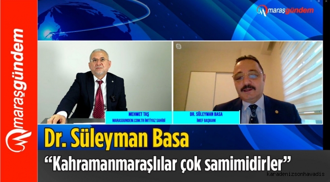 Dr. Süleyman Basa: 