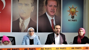 İL BAŞKANI ALİM, AK KADINLARLA BİR ARAYA GELDİ