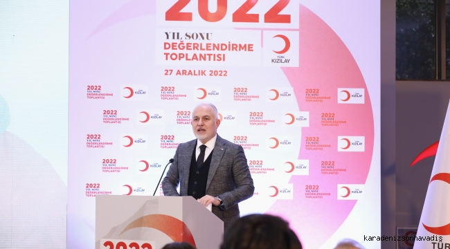 Kızılay 2022 yılında 43.5 Milyon Kişiye Destek Oldu