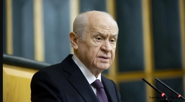 MHP Lideri Devlet Bahçeli: Serok Ahmet akıldan nasipsizdir, aklen de zifiri karanlıktır