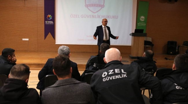 Sakarya'da güvenlik personeline eğitim