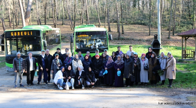 Yaşlı ve genç kuşaklar İl Ormanı’nda buluştu