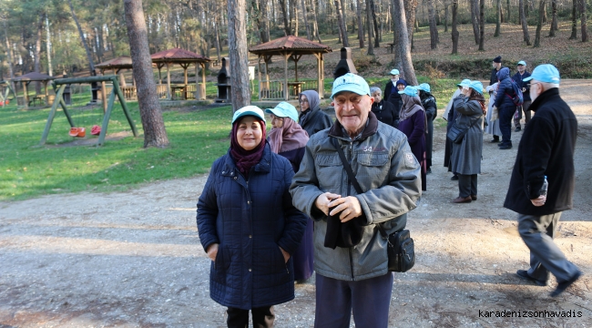 Yaşlı ve genç kuşaklar İl Ormanı’nda buluştu