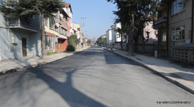 Akşemsettin Caddesi’nde 2. etap tamam