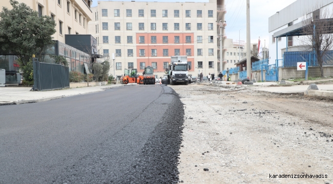 Büyükşehir’den SEAH bağlantı yoluna ilk işlem