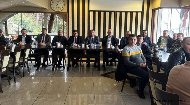 GMİS Armutçuk Bölgesi delegeleri, birlik-dayanışma toplantısı düzenledi