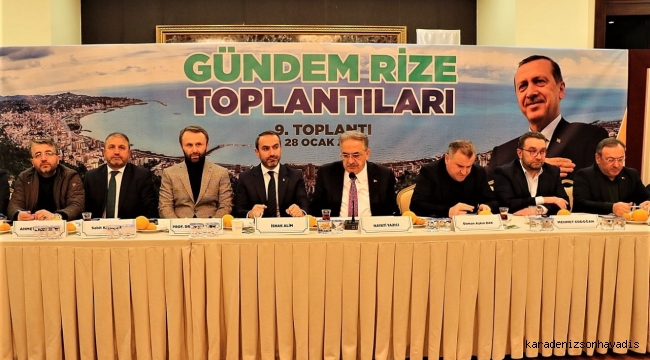 Gündem Rize'de, Rize'nin son 20 yılı değerlendirildi