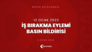 Hekimler iş bırakıyor !..