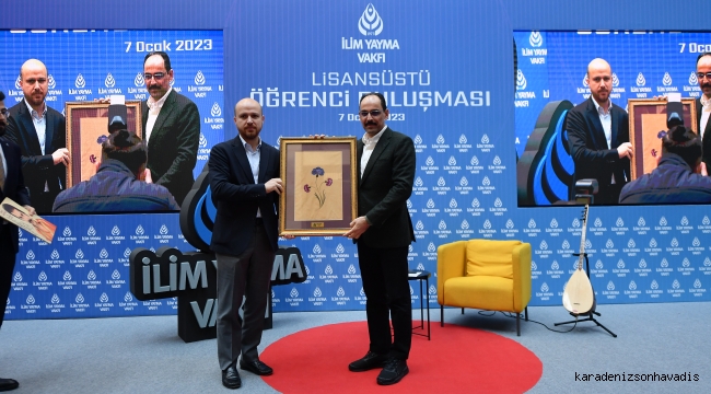 İLİM YAYMA VAKFI LİSANSÜSTÜ ÖĞRENCİ BULUŞMASINDA PROF. DR. İBRAHİM KALIN’I AĞIRLADI