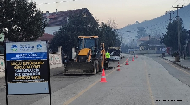 Kesintisiz içme suyu için Altındere Osmanağa Mahallesi’nin altyapı hattı yenilendi