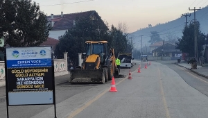 Kesintisiz içme suyu için Altındere Osmanağa Mahallesi’nin altyapı hattı yenilendi