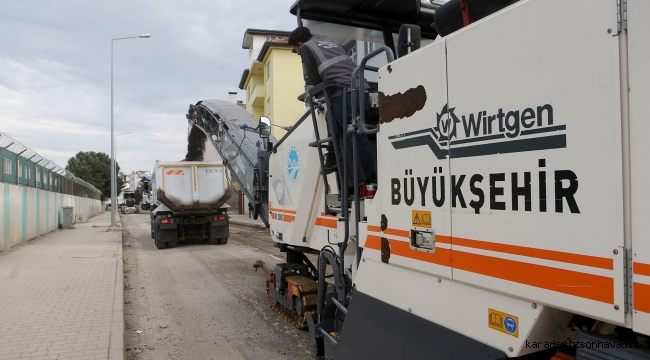 O bölgede altyapı tamam, sıra sıcak asfaltta