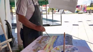 Ressam Ziver Kaplan,ilk kişisel sergisini SANKO Sanat Galerisi’nde açacak