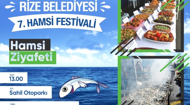 Rize'de Hamsi Festivali Ertelendi