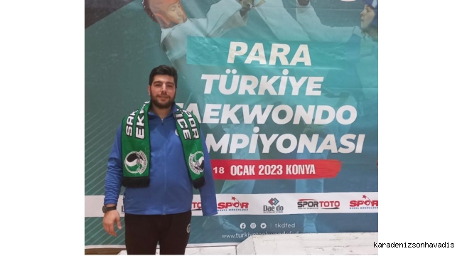 Sakaryalı sporcu milli takım adına yarışacak