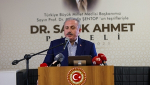 TBMM BAŞKANI ŞENTOP, EDİRNE'DE DR. SADIK AHMET PANELİ'NDE KONUŞTU