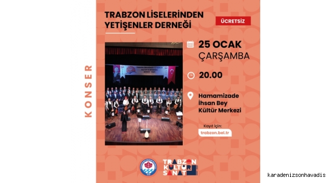 TRABZON BÜYÜKŞEHİR’İN KÜLTÜR SANAT ETKİNLİKLERİ HIZ KESMİYOR