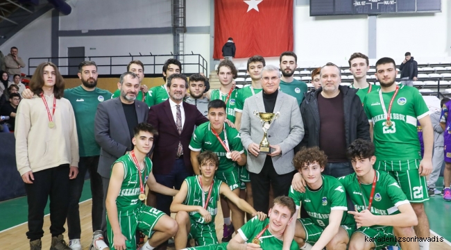 U-18 basketbol liginde şampiyon Sakarya oldu