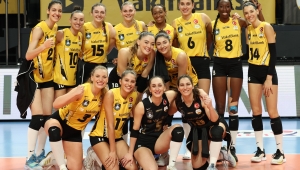 VakıfBank, yeni yıldaki ilk maçında set vermedi