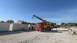 Adıyaman'da Geniş Bir Alana Konteyner Kent Kuruluyor