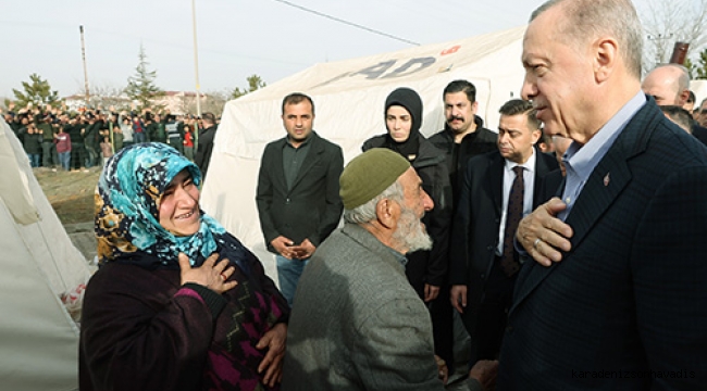 “Depremzedelerimizi en kısa sürede kalıcı konutlara kavuşturmak için yoğun gayret gösteriyoruz”