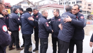 DÜZCE'DEN KAHRAMANMARAŞ’A İTFAİYE MÜFREZESİ