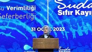 Emine Erdoğan, “Su Verimliliği Seferberliği” tanıtım toplantısına katıldıV