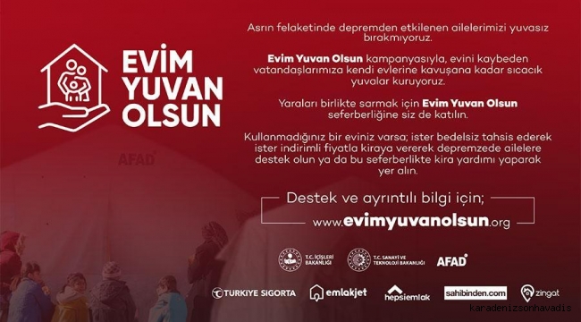 EVİM YUVAN OLSUN