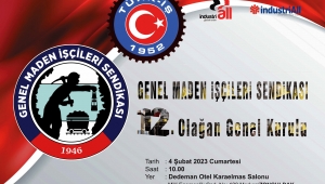 GENEL MADEN İŞÇİLERİ SENDİKASI (GMİS) OLAĞAN GENEL KURULU DAVETİ